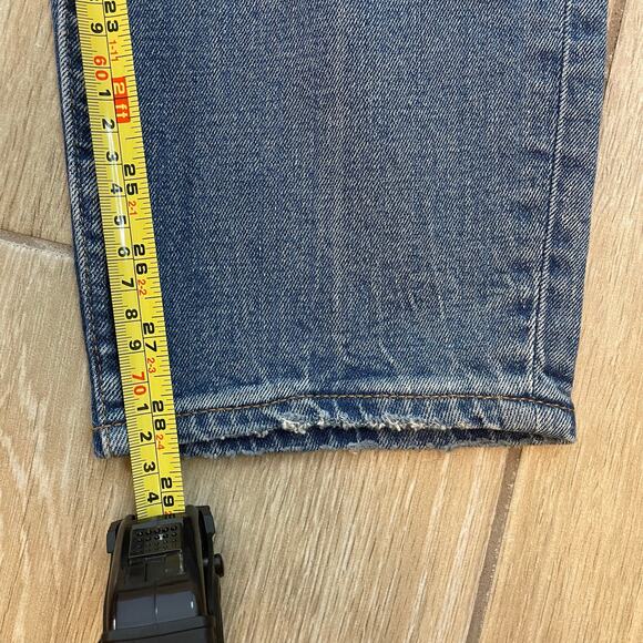 Abercrombie & Fitch The Mom Jeans High Rise Medium Wash Size 29 8L Women’s Denim - Picture 6 of 8